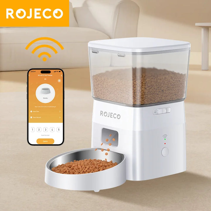 Automatic animal feed device